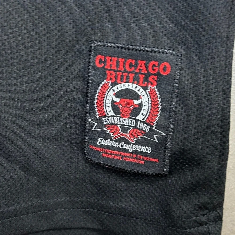 Chicago Bulls Basketball‎ Jersey Kids Size 18-20 Black Red NBA Fan Gear